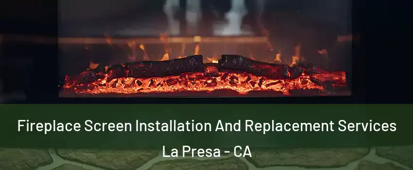  Fireplace Screen Installation And Replacement Services La Presa - CA