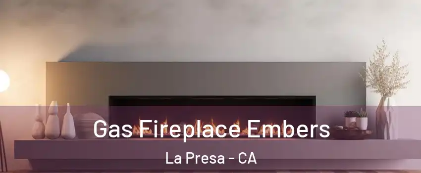  Gas Fireplace Embers La Presa - CA