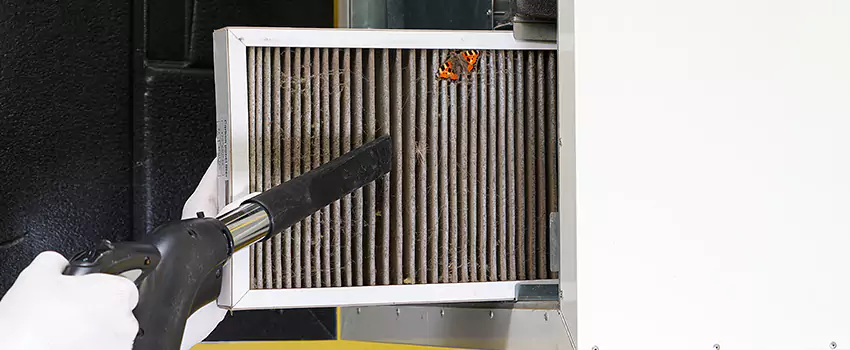 Clogged Air Duct Cleaning Process in La Presa, CA