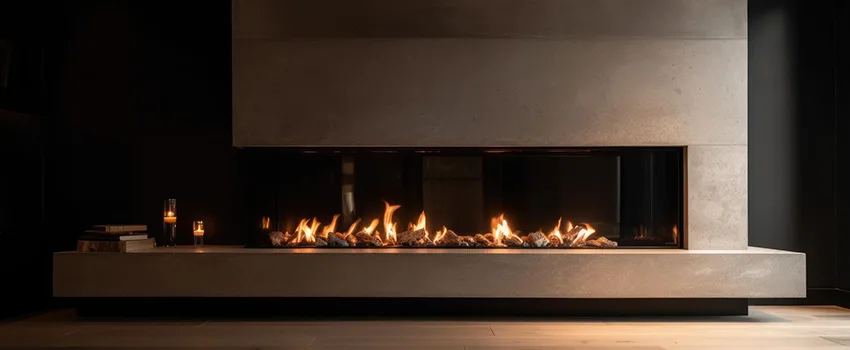 Gas Fireplace Ember Bed Design Services in La Presa, California