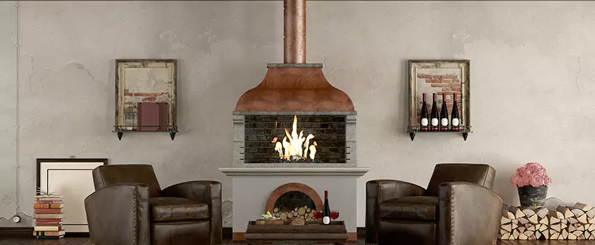 Thelin Hearth Products Providence Pellet Insert Fireplace Installation in La Presa, CA