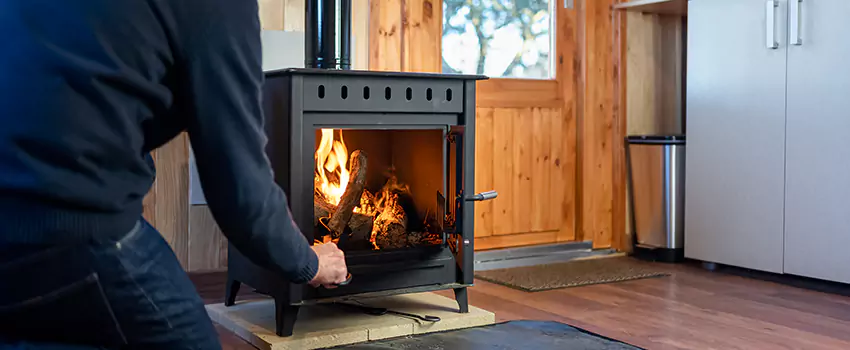 Open Hearth Wood Fireplace Installation in La Presa, CA
