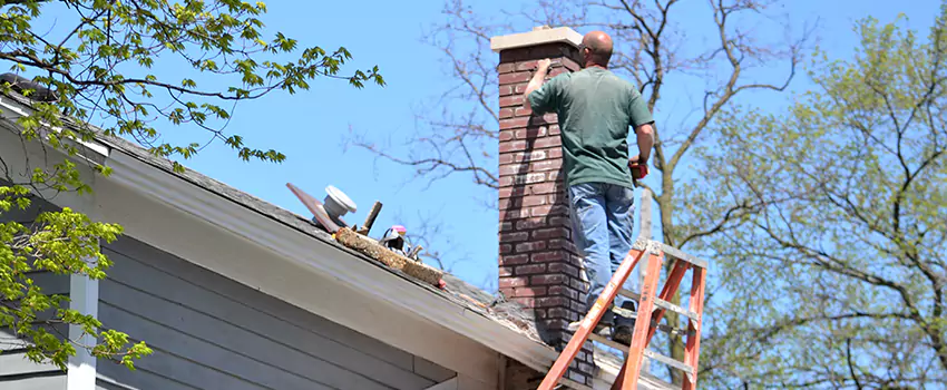 Vinyl and PVC Chimney Flashing Installation in La Presa, CA