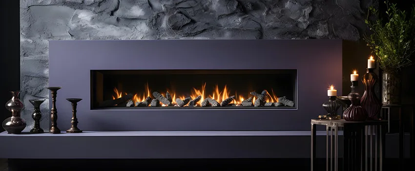 Ember Bed for Ventless Gas Fireplace in La Presa, CA