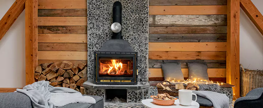 Thelin Hearth Products Direct Vent Gas Stove Fireplace Inspection in La Presa, California